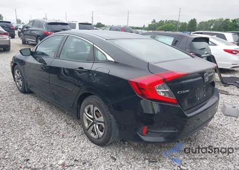 2017 Honda Civic Lx from USA, damaged, VIN 19XFC2F57HE004341